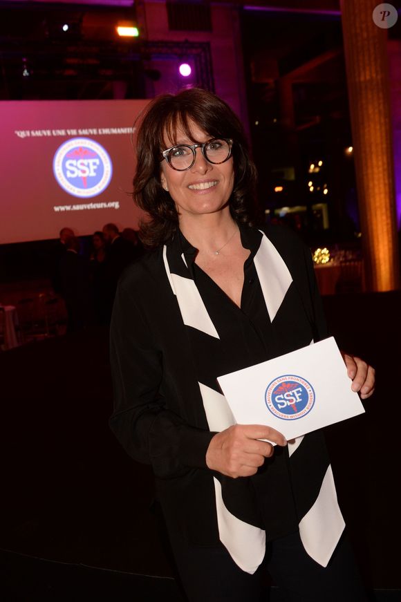 "On a été un couple TGV pendant longtemps", a-t-elle confié.
Exclusif - Carole Rousseau - 9ème édition du gala de l'association "Sauveteurs Sans Frontières" au palais d'Iena à Paris le 25 mars 2019. RACHID BELLAK / BESTIMAGE