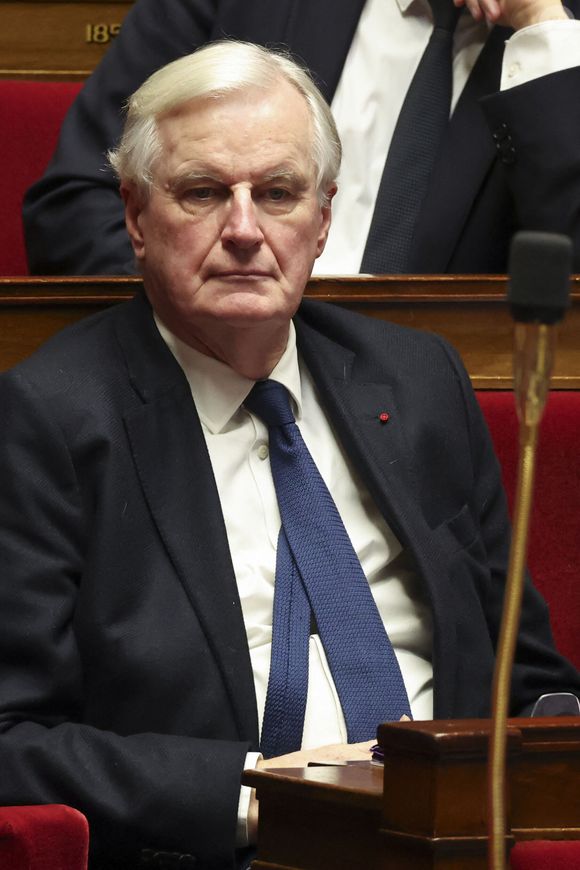 Michel Barnier - Questions au gouvernement à l'Assemblée nationale à Paris, France, le 16 décembre 2025. © Michtof/PsnewZ/Bestimage