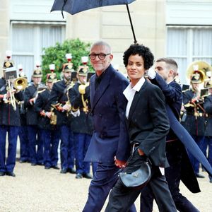Vincent Cassel et sa compagne Narah Baptista - Arrivées des personnalités au dîner d’État en l’honneur du président brésilien et de sa femme au palais présidentiel de l’Élysée à Paris le 5 juin 2025.

© Jacovides / Moreau / Bestimage