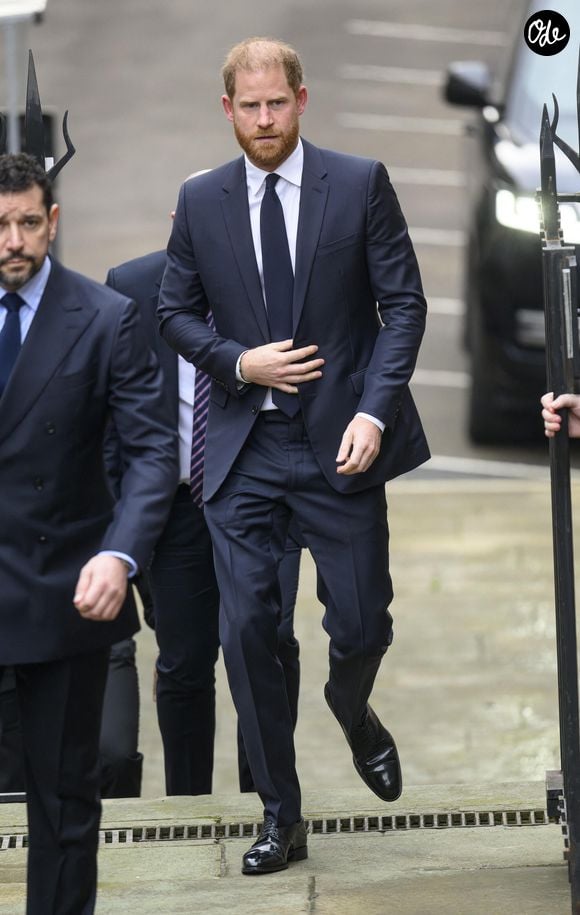 Le Prince Harry arrivant au tribunal à Londres le 19 janvier 2026 © Cover Images via ZUMA Press/Bestimage