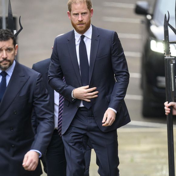 Le Prince Harry arrivant au tribunal à Londres le 19 janvier 2026 © Cover Images via ZUMA Press/Bestimage