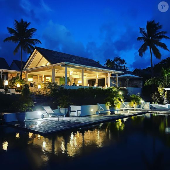 La villa du clan Belmondo sur l'île d'Antigua, au coeur de la discorde familiale et du conflit d'héritage. Instagram