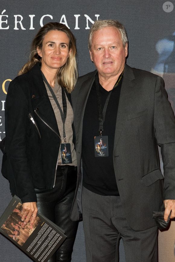 André Boudou et sa femme Adine - Projection au Grand Rex à Paris des documentaires "Johnny USA" et "A nos promesses" à l'occasion de la Journée Spéciale Johnny, son rêve américain. Le 21 octobre 2020
© Jacovides-Moreau / Bestimage