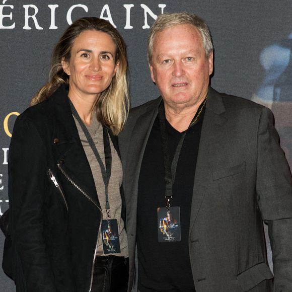 André Boudou et sa femme Adine - Projection au Grand Rex à Paris des documentaires "Johnny USA" et "A nos promesses" à l'occasion de la Journée Spéciale Johnny, son rêve américain. Le 21 octobre 2020
© Jacovides-Moreau / Bestimage
