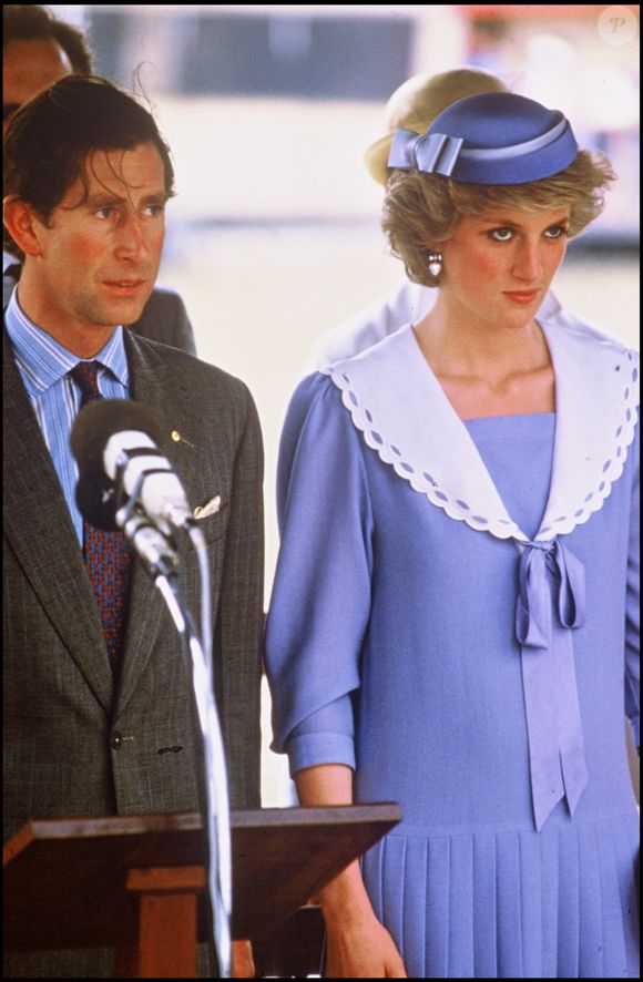 Charles et Diana, 31/10/1985 © Lionel Cherruault / Bestimage