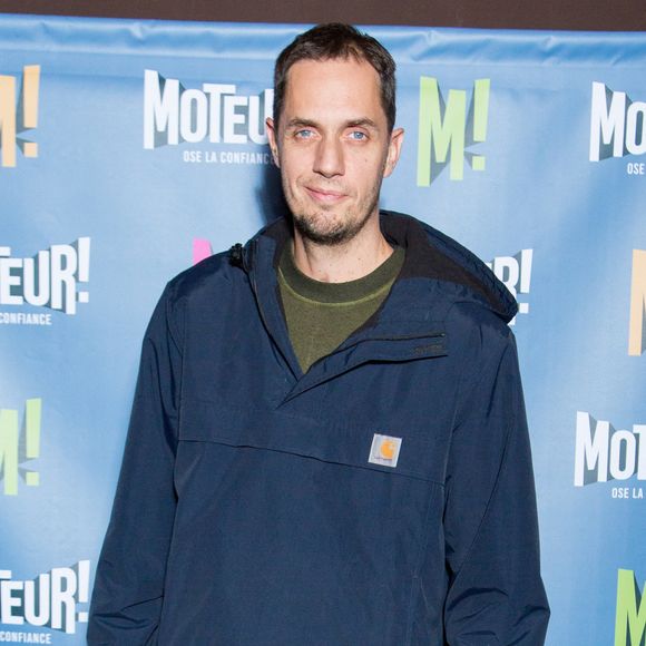 Fabien Marsaud, alias Grand Corps Malade, assiste à l'événement "Moteur ! fait son festival" au cinéma Gaumont des Champs-Élysées, le 15 octobre 2020 à Paris, en France. Photo de Nasser Berzane/Abaca