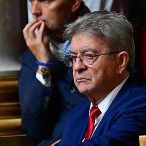 Jean-Luc Mélenchon - Illustrations du vote de confiance accordé au Premier ministre François Bayrou à l'Assemblée nationale à Paris, le 8 septembre 2025.
© Christian Liewig/Bestimage