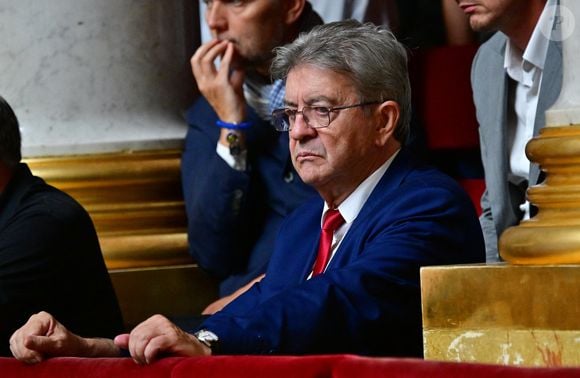 Jean-Luc Mélenchon - Illustrations du vote de confiance accordé au Premier ministre François Bayrou à l'Assemblée nationale à Paris, le 8 septembre 2025.
© Christian Liewig/Bestimage
