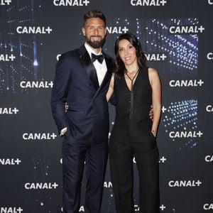 Olivier Giroud et sa femme Jennifer - Avant-première du documentaire "Giroud" à l'Elysée Biarritz à Paris le 14 mai 2024.
© Marc Ausset-Lacroix/Bestimage