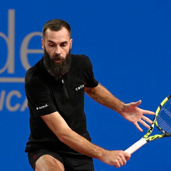 Benoît Paire au tournoi de Montpellier en 2024.