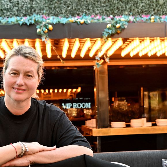Exclusif -  Luana Belmondo, la célèbre cheffe romaine, prend les commandes de la cuisine de Gioia, la célèbre table tropézino-italienne située à Saint-Tropez dont Jean-Roch est le propriétaire. Ici, elle est au restaurant où elle viendra une fois par mois superviser sa brigade.
Bruno Bebert / Bestimage