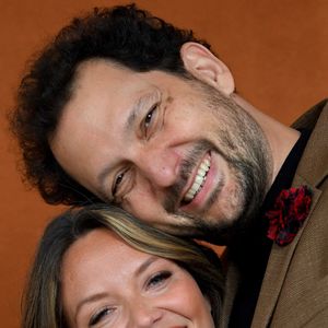 Gennifer Demey et Eric Antoine posent au Village pendant les Internationaux de France à Roland Garros le 07 juin 2025 à Paris, France. Photo by ABACAPRESS.COM