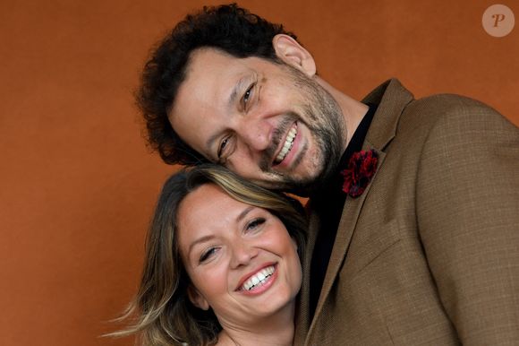 Gennifer Demey et Eric Antoine posent au Village pendant les Internationaux de France à Roland Garros le 07 juin 2025 à Paris, France. Photo by ABACAPRESS.COM