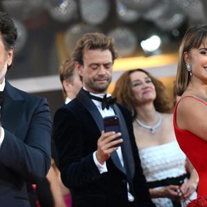 Javier Bardem et sa femme Penelope Cruz à la première de 'Bunker' au Grand Hôtel Excelsior (Lido) lors du 83ème Festival International du Film de Venise (Mostra), à Venise, Italie, le 8 septembre 2026.© ANSA via ZUMA Press / Bestimage