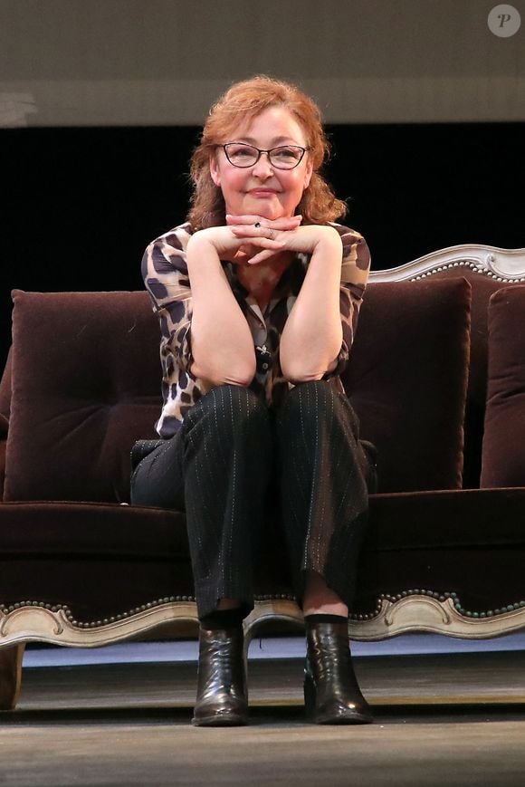 Exclusif - "Conversation intime avec Catherine Frot", un rendez-vous présenté par Catherine Ceylac au théâtre Antoine à Paris le 29 Janvier 2024. 

© Bertrand Rindoff / Bestimage
