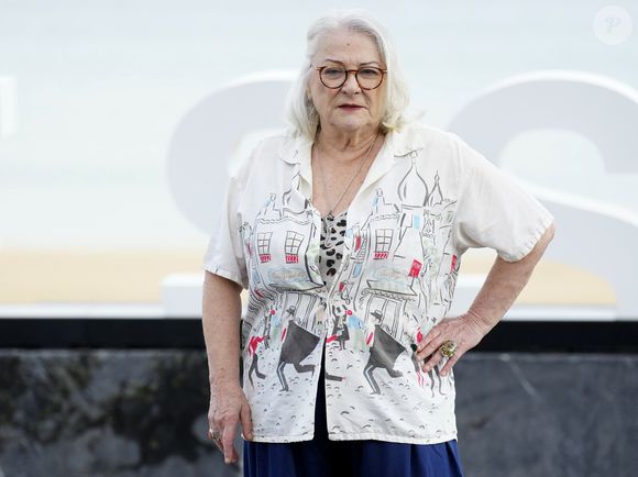 Josiane Balasko - 'Quand vient l'automne' photocall lors du 72ème Festival International du Film de San Sebastian.San Sebastian - 22 septembre 2024. © Lalo Yasky/Bestimage