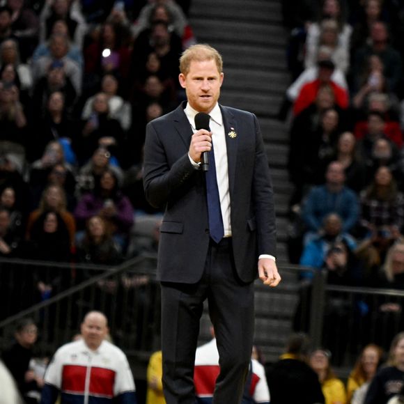 Le prince Harry et Meghan Markle assistent à la cérémonie d'ouverture des "Invictus Games Vancouver Whistler 2025" au Canada le 8 février 2025.
©Backgrid UK/ Bestimage