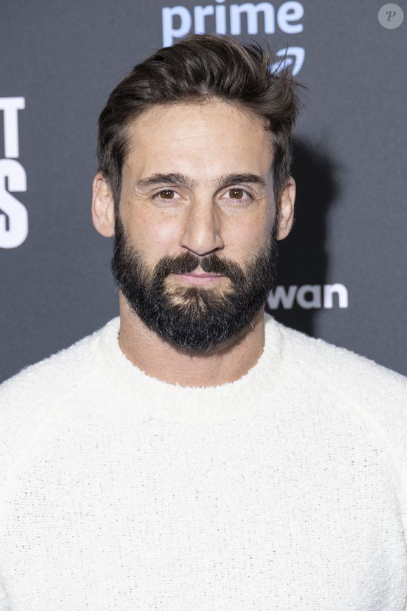 Guillaume Labbé à la première de la série "Escort Boys" au cinéma UGC Ciné Cité Les Halles à Paris le 18 décembre 2023.

© Cyril Moreau / Bestimage