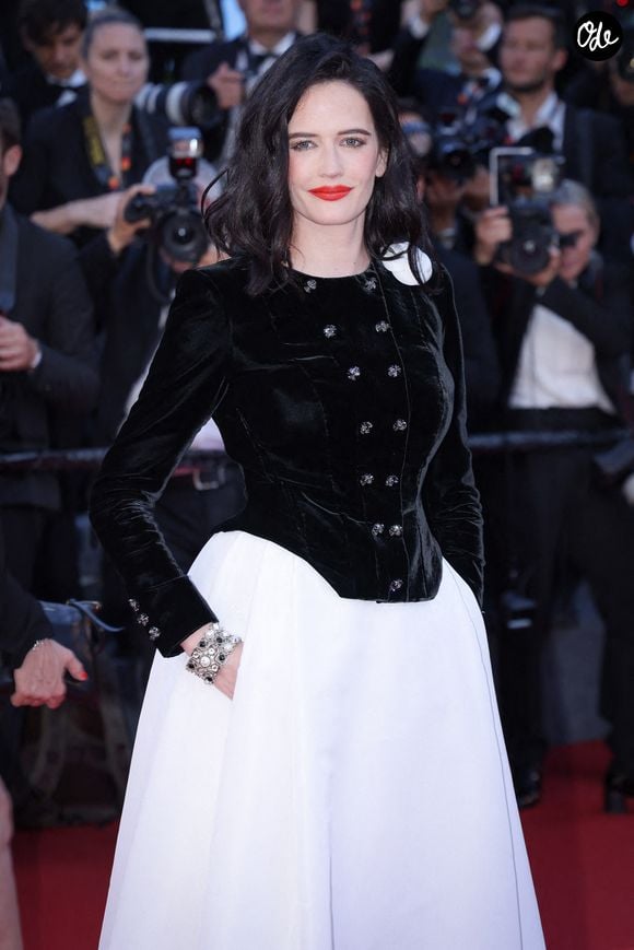 Eva Green sur le tapis rouge du film « Emilia Perez » lors du 77e Festival de Cannes, au Palais des Festivals, le 18 mai 2024 à Cannes, en France. Photo de David Boyer/ABACAPRESS.COM