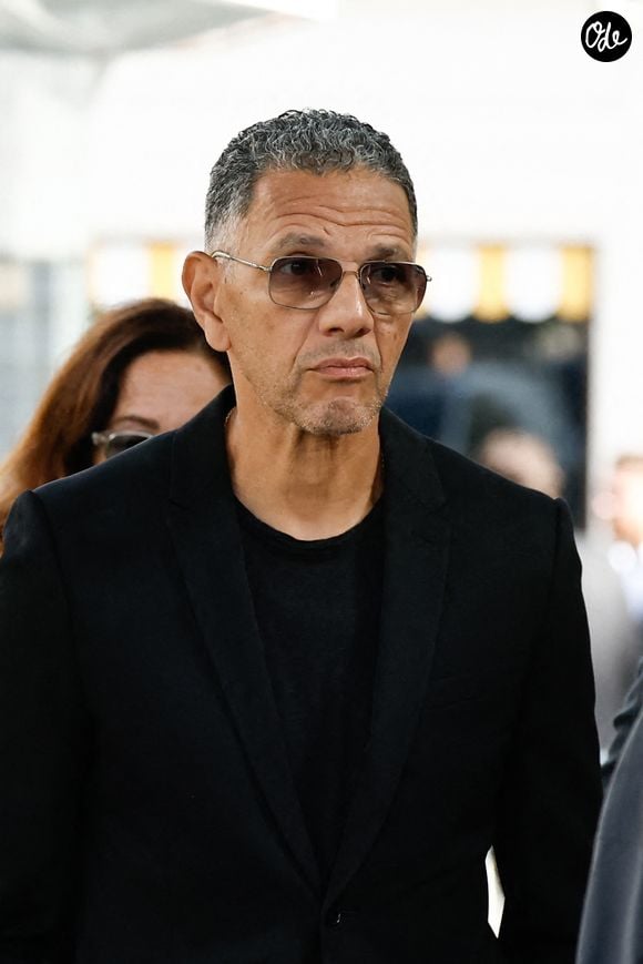 Roschdy Zem - Arrivées aux obsèques de Nicolas Altmayer en l’Église de Saint-Germain-des-Prés à Paris le 31 aout 2026. © Dominique Jacovides-Cyril Moreau/Bestimage