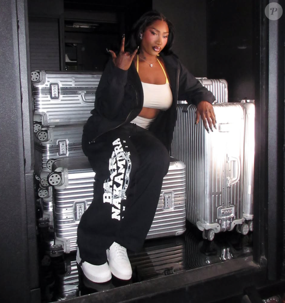 Aya Nakamura en backstage de son concert au Stade de France en mai 2026 - Instagram