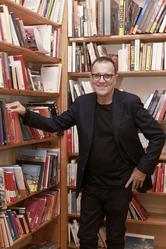 Thierry Beccaro joue son propre rôle dans une fiction inspirée de son livre Je suis né à 17 ans.25ème édition du Festival TV de Luchon, mardi 31 janvier 2023.Christophe Aubert via Bestimage