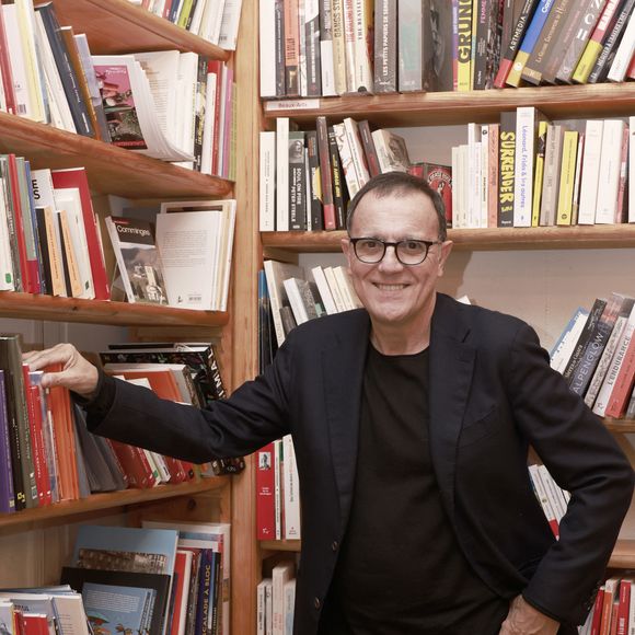 Thierry Beccaro joue son propre rôle dans une fiction inspirée de son livre Je suis né à 17 ans.25ème édition du Festival TV de Luchon, mardi 31 janvier 2023.Christophe Aubert via Bestimage