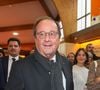 En effet, François Hollande (6,5%) était par exemple placé sur un même pied d’égalité  que Jean-Luc Mélenchon et ses 12%.

François Hollande à la Hall Georges Brassens de Brive-la-Gaillarde pour la 43 ème Foire du Livre de Brive, le 8 novembre 2025. © Jean-Marc Lhomer/Bestimage