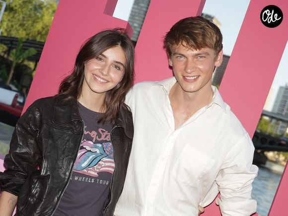 Vittoria de Savoie (fille d’Emmanuel-Philibert et de Clotilde Courau) et Lucas Barski - Photocall Prime Video "Elle" Summer Party au Noti Club à Paris le 6 juillet 2026. © Coadic Guirec/Bestimage