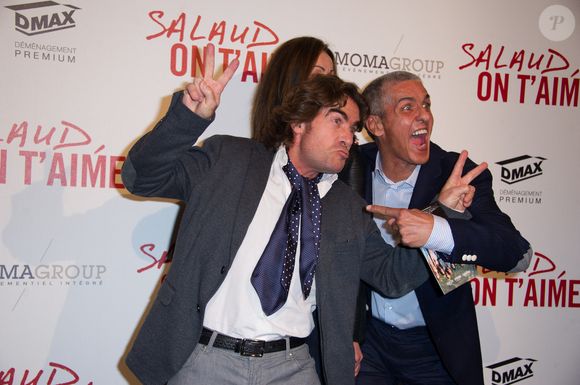 Audrey Naceri, Laurent de Funes et Samy Naceri assistent à l'avant-première de Salaud On T'Aime qui s'est tenue au Cinéma UGC Normandie à Paris, France, le 31 mars 2014. Photo by Thierry Orban/ABACAPRESS.COM