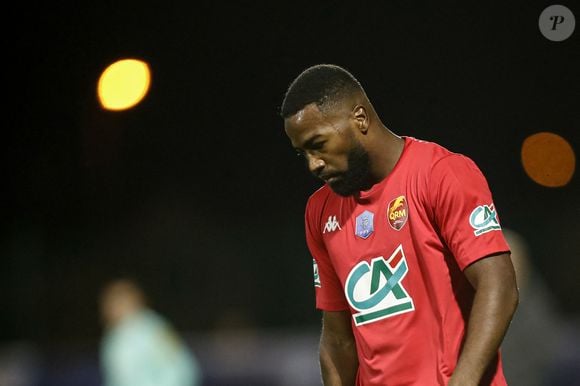 Nazon Duckens est à présent en sécurité dans l'Hexagone.

Deception des joueurs de Quevilly-Rouen - Duckens Nazon (Quevilly-Rouen) - 16ème de finale de la Coupe de France "Quevilly Rouen - AS Monaco (1-3)" au stade Robert Diochon, le 2 janvier 2022.