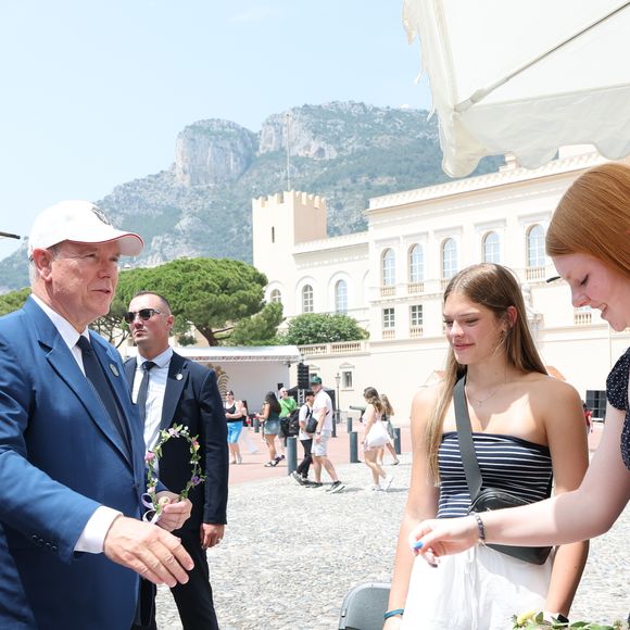 Le prince Albert II de Monaco - Cérémonie d'ouverture de la 6ème édition des Rencontres des Sites Historiques Grimaldi de Monaco, et remise des Trophées aux Officiels le 14 juin 2025. 
© Caudia Albuquerque / Bestimage