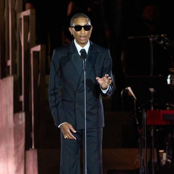 Pharrell Williams à la soirée concert "Grace for the World" au Vatican le 13 septembre 2025 ; un concert unique sur la place Saint-Pierre. Backgrid UK/ Bestimage