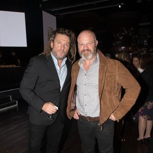 Exclusif - Olivier Delacroix et Philippe Etchebest - Soirée d'anniversaire des 30 ans de TV Magazine au Pavillon des Champs-Elysées à Paris le 17 octobre 2017. © Tiziano Da Silva/Bestimage.