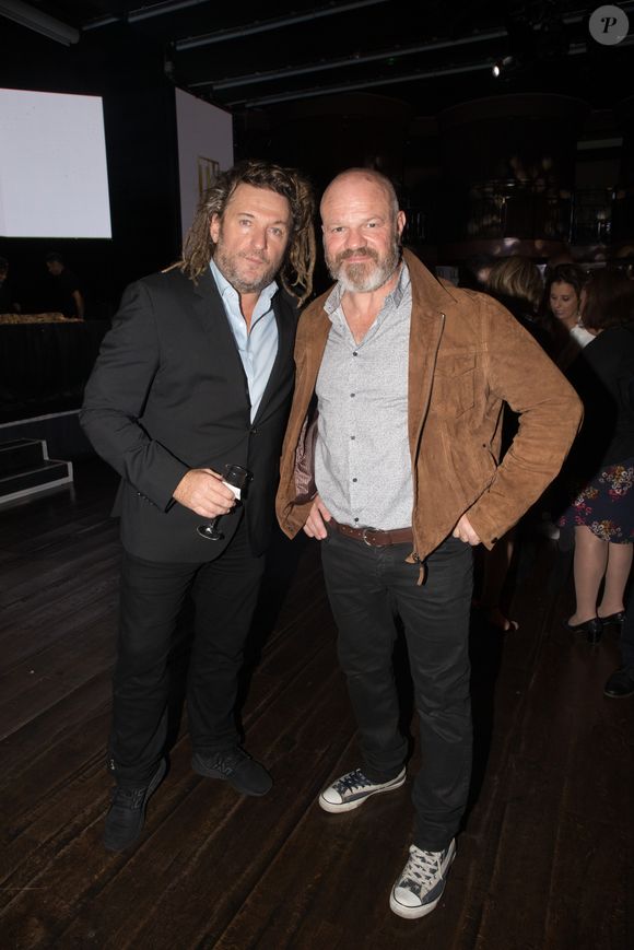 Exclusif - Olivier Delacroix et Philippe Etchebest - Soirée d'anniversaire des 30 ans de TV Magazine au Pavillon des Champs-Elysées à Paris le 17 octobre 2017. © Tiziano Da Silva/Bestimage.