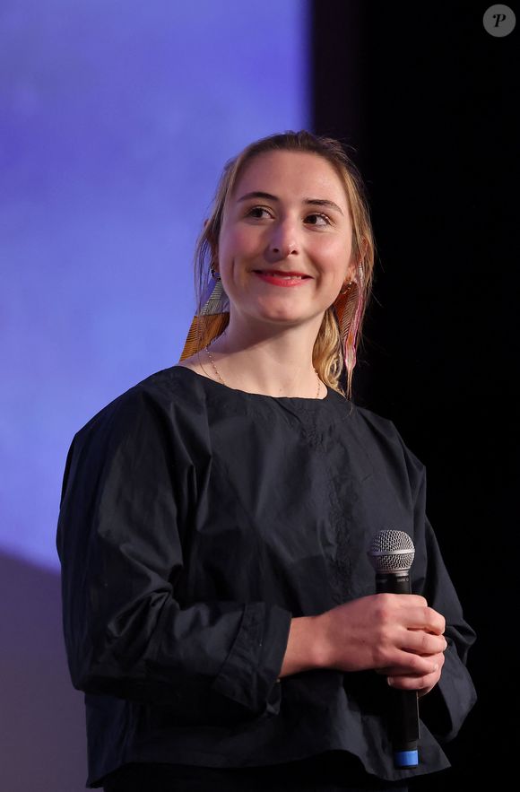 Exclusif - Violette Dorange - 5ème édition du Sailorz Film Festival dédié à la voile de compétition sur grand écran au Grand Rex à Paris. © Dominique Jacovides/Bestimage