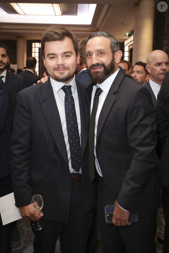 Gauthier Le Bret, Cyril Hanouna au déjeuner du Chinese Business Club, avec C.Hanouna comme invité d'honneur, à Paris, France, le 19 juin 2025. © Jack Tribeca/Bestimage