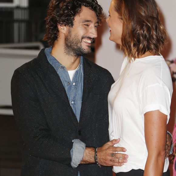 Laure Manaudou et Jérémy Frérot - Arrivées à la 17ème cérémonie des NRJ Music Awards 2015 au Palais des Festivals à Cannes, le 7 novembre 2015. © Christophe Aubert via Bestimage