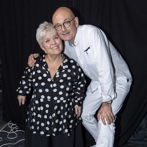 Exclusif - Mimie Mathy et son mari Benoist Gérard - Backstage de l'enregistrement de l'émission "La Chanson secrète 4", qui sera diffusée le 4 janvier 2020 sur TF1, à Paris. Le 17 décembre 2019
© Gaffiot-Perusseau / Bestimage