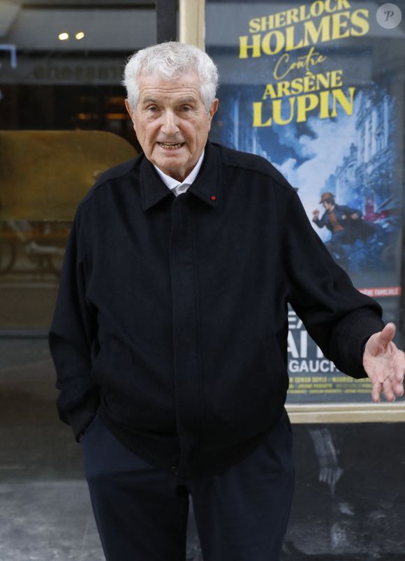 Claude Lelouch lors de la présentation presse du nouveau théâtre "La Gaîté Rive Gauche" à Paris le 4 juin 2025.

© Marc Ausset-Lacroix / Bestimage