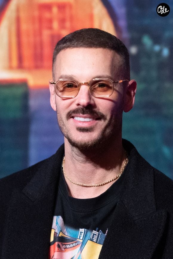 Matt Pokora (Matthieu Tota) lors de la première du film « Loups Garous » au cinéma du Grand Rex à Paris, en France, le 2 octobre 2024. Photo : Aurore Maréchal/ABACAPRESS.COM