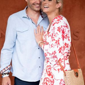 Elodie Gossuin et son mari Bertrand Lacherie au village lors des internationaux de France à Roland Garros le 12 juin 2021.

© JB Autissier / Panoramic / Bestimage