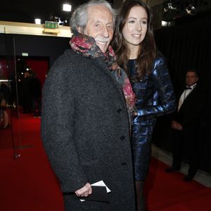 Jean Rochefort et sa fille Clémence - Arrivées Intérieur - 40ème cérémonie des César au théâtre du Châtelet à Paris, le 20 février 2015.
|Arrivées Intérieur - 40ème cérémonie des César au théâtre du Châtelet à Paris
BORDE-JACOVIDES / BESTIMAGE