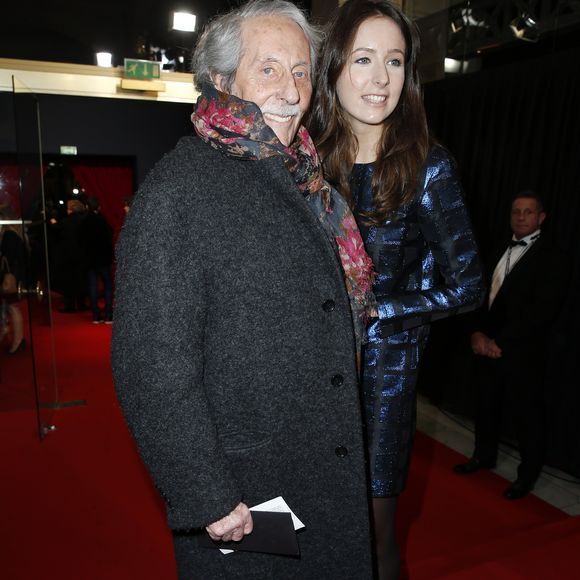Jean Rochefort et sa fille Clémence - Arrivées Intérieur - 40ème cérémonie des César au théâtre du Châtelet à Paris, le 20 février 2015.
|Arrivées Intérieur - 40ème cérémonie des César au théâtre du Châtelet à Paris
BORDE-JACOVIDES / BESTIMAGE
