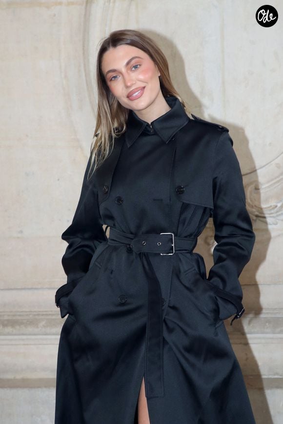 Heloise Agostinelli au photocall du défilé Christian Dior "Collection Haute Couture Printemps/Eté 2025" au Musée Rodin, lors de la Fashion Week de Paris (PFW), le 27 janvier 2025. © Bertrand Rindoff / Bestimage