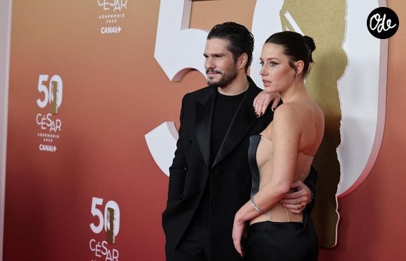 François Civil, Adèle Exarchopoulos au photocall de la 50ème édition de la cérémonie des César à l'Olympia à Paris, France, le 28 février 2025.

© Dominique Jacovides - Olivier Borde / Bestimage
