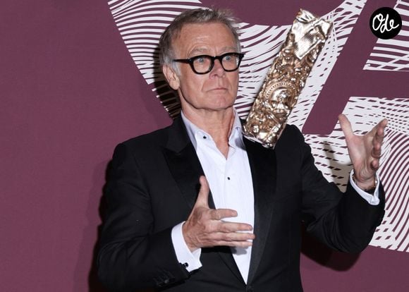 Franck Dubosc (Meilleur scénario original pour Un ours dans le Jura) au photocall du dîner de la 51ème cérémonie des César au Fouquet's à Paris, France, le 27 février 2026. © Denis Guignebourg/Bestimage