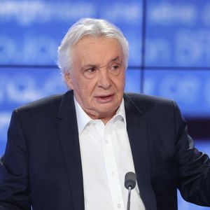 Exclusif - Michel Sardou apparaît sur BFM TV le 19 janvier 2023 à Paris, France. Photo by Jerome Dominé/ABACAPRESS.COM