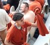Ambiance avec les Tee-Shirts « Merci Rafa » - Hommage à Rafael Nadal et à ses 14 victoires sur la terre battue de Roland Garros lors des Internationaux de France de Tennis de Roland Garros 2025 
© Bertrand Rindoff / Bestimage