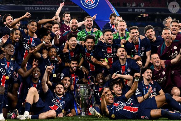 Le PSG remporte la Ligue Des Champions 2025, pour la première fois de son histoire, face à l'Inter Milan (5-0) à l'Allianz Arena de Munich, le 31 mai 2025. © Image Sport/PsnewZ/Bestimage